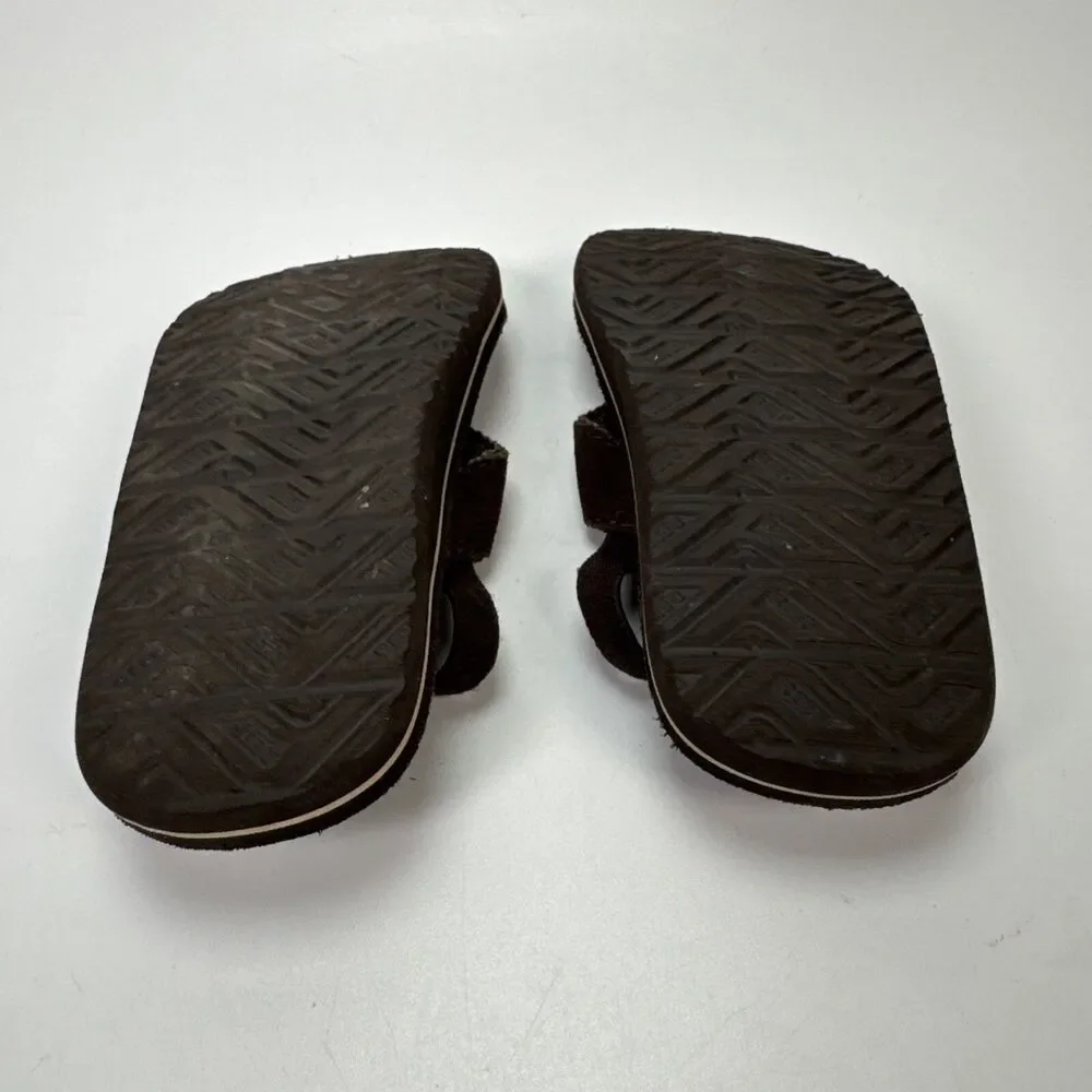Reef Toddler Brown Flip Flop Sandles Sz 7/8